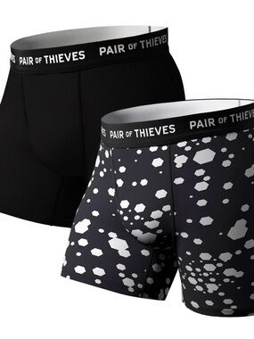 **4 Pk NEW Men’s Large Pair of Thieves Burt Reynolds Wrap Super Fit Boxer Briefs